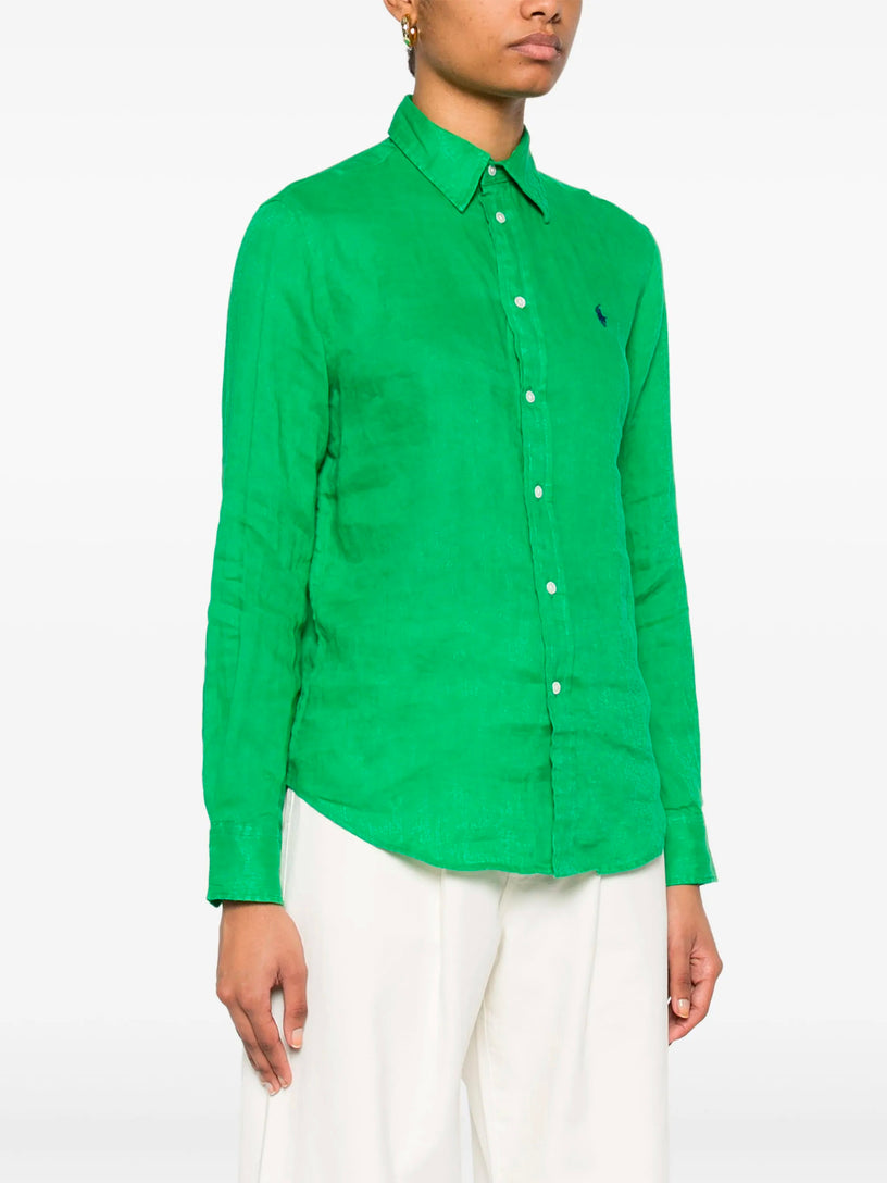 Classic-Fit linen shirt
