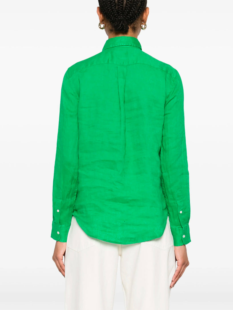 Classic-Fit linen shirt