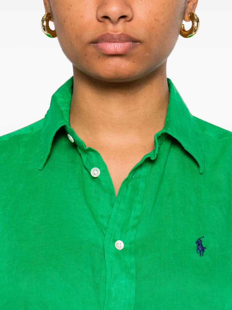 Classic-Fit linen shirt