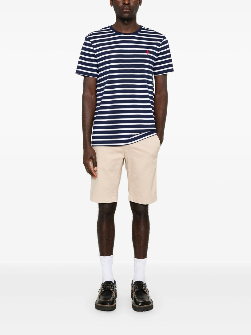 Custom Slim-Fit Striped T-Shirt