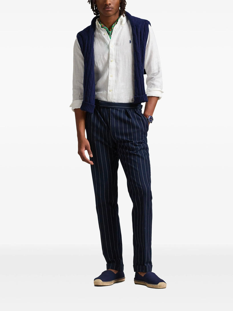 Custom-Fit Linen Shirt