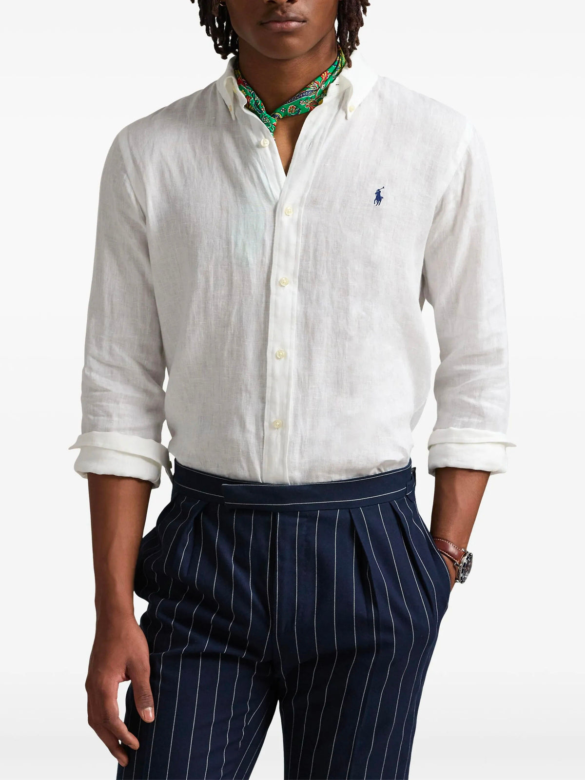 Custom-Fit Linen Shirt