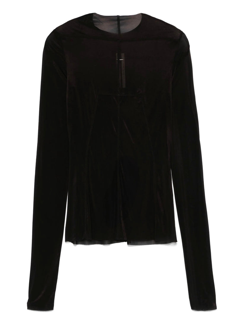 Stretch jersey top
