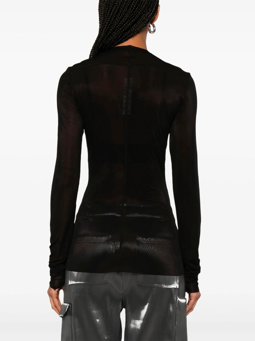 Stretch jersey top