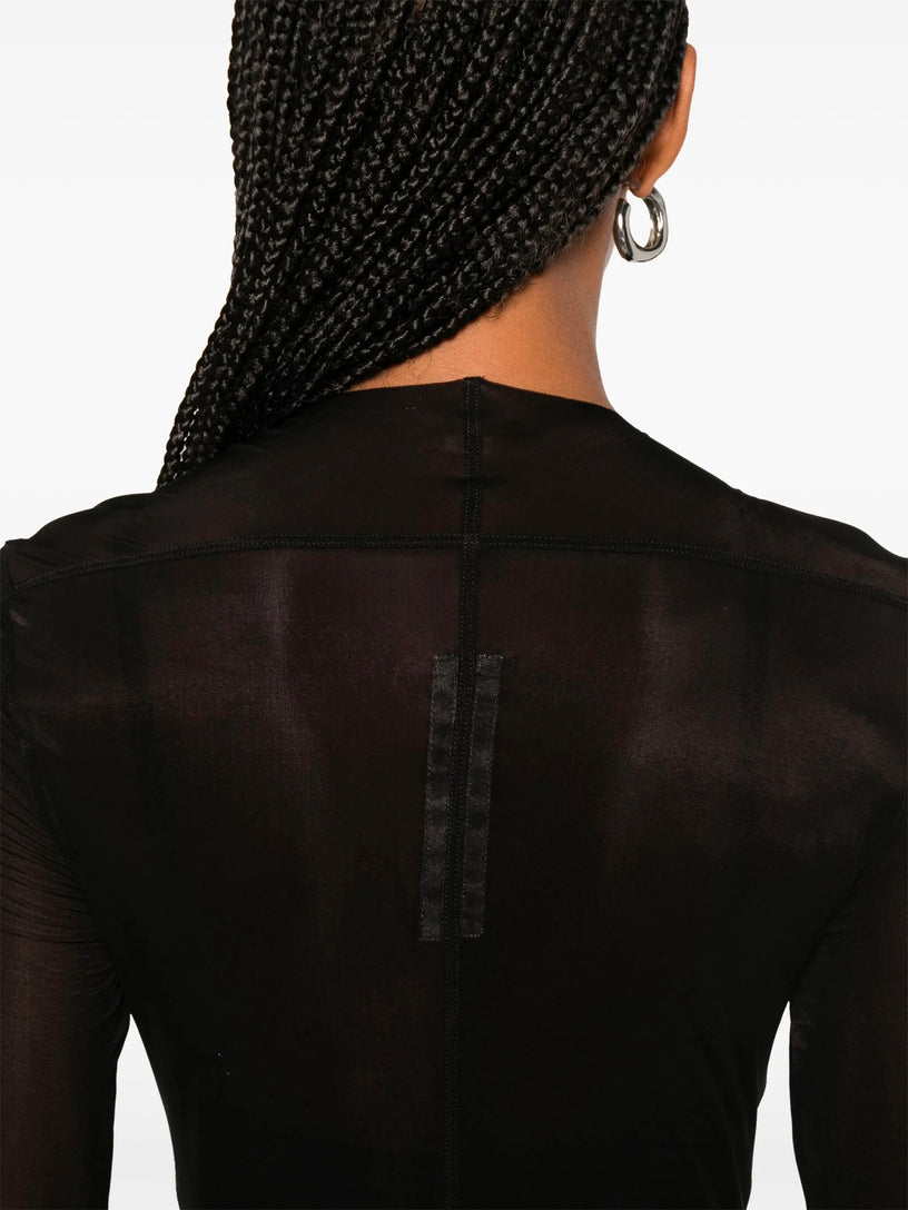 Stretch jersey top