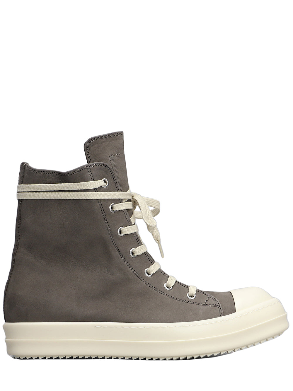 High sneakers in nubuck