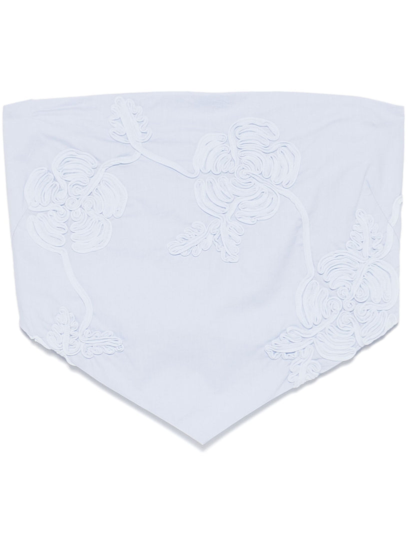 Flower Scarf Top