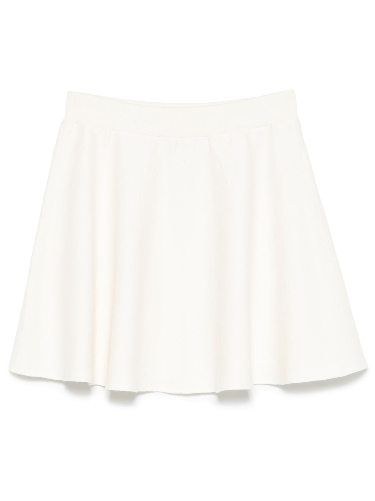 Firm-knit mini skirt