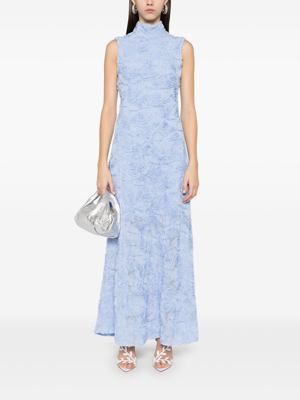 Mesh maxi dress