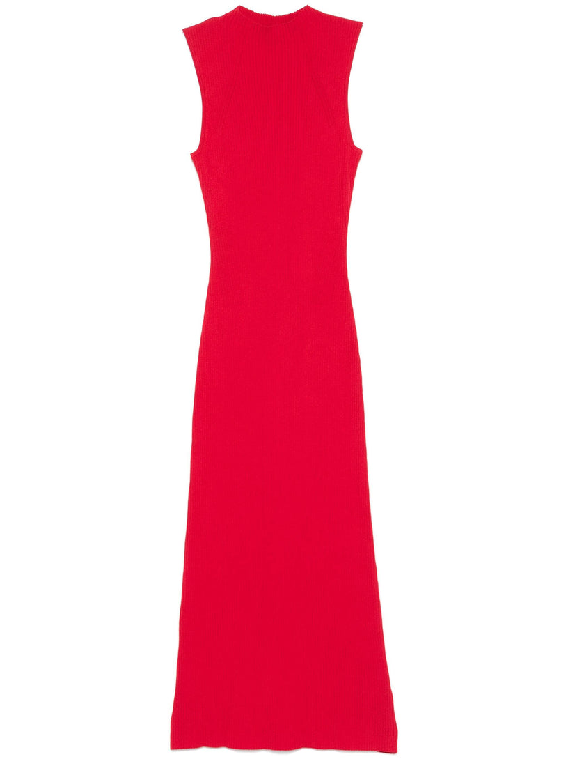 Knitted midi dress