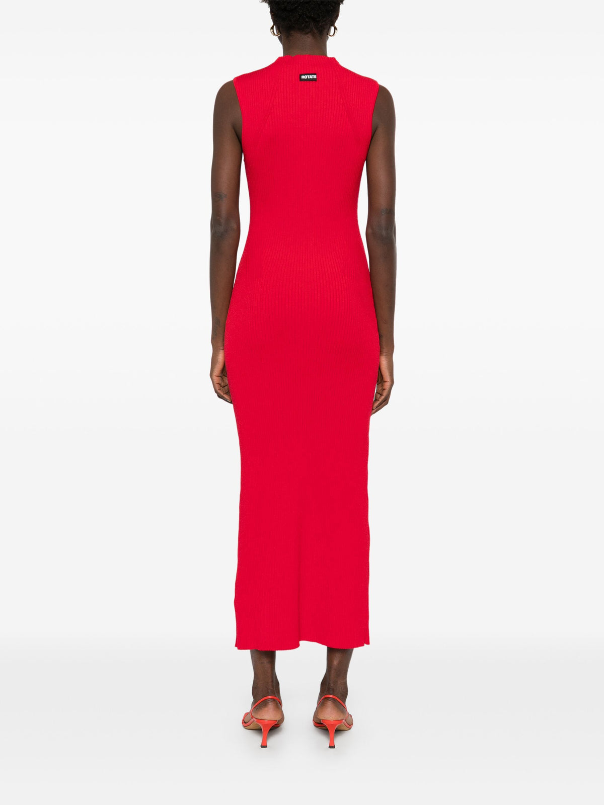 Knitted midi dress