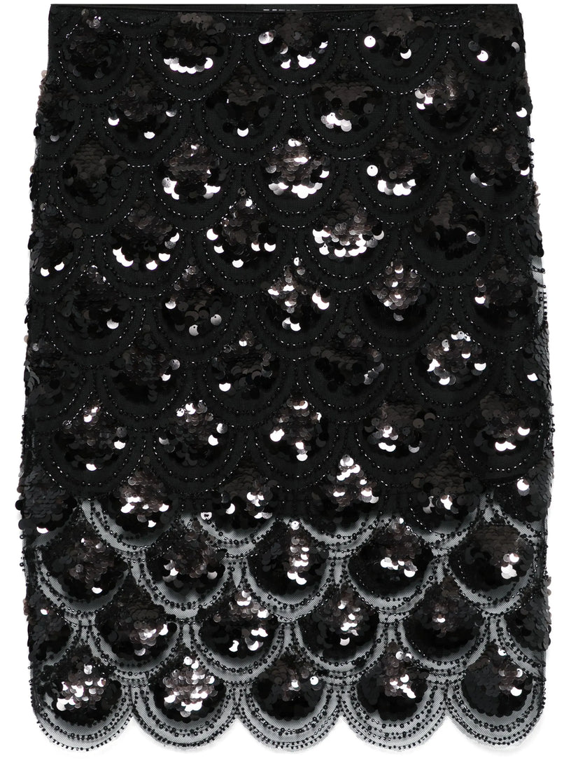 Sequins Pencil Skirt
