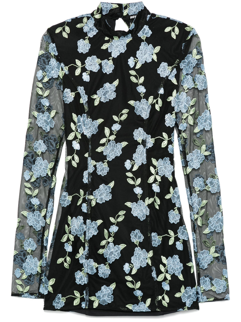 Flower mini dress