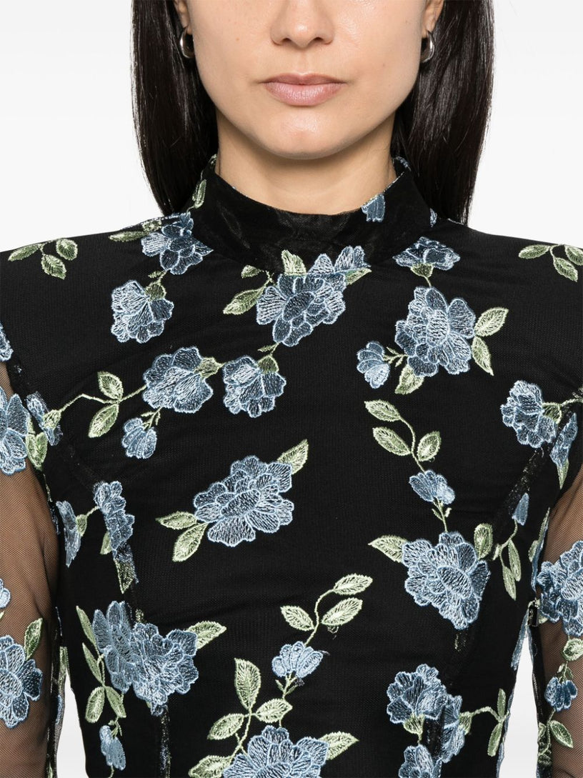 Flower mini dress