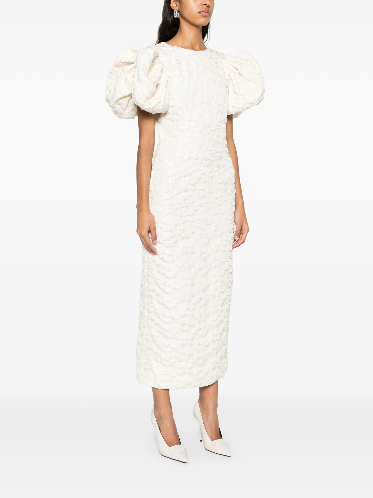 Jacquard Midi Dress