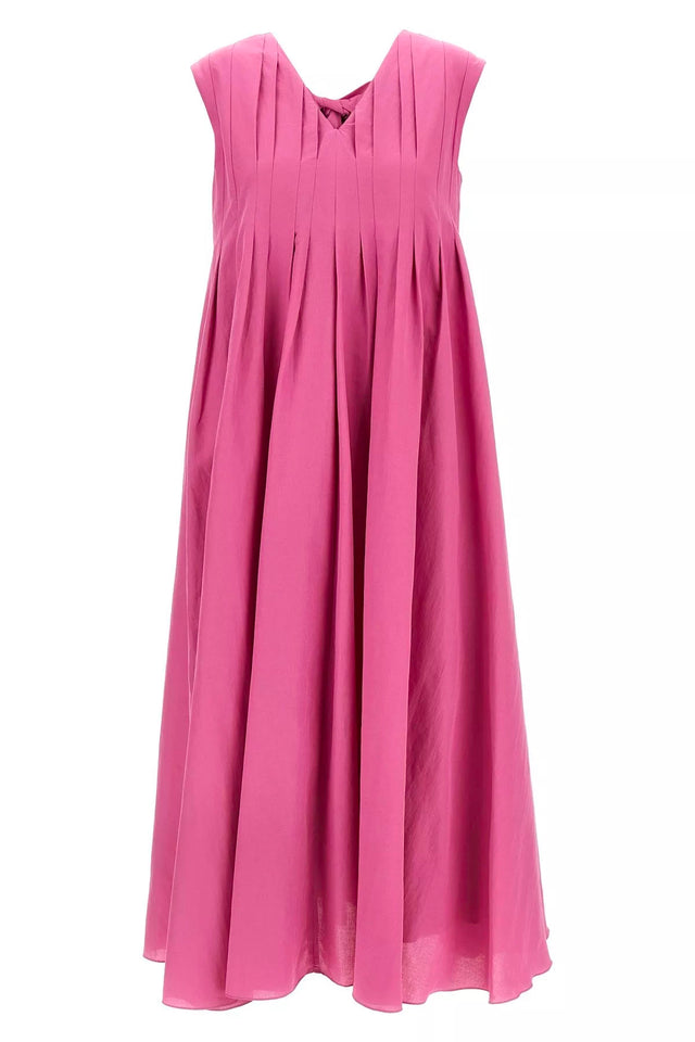 Cotton and ramie Piega dress