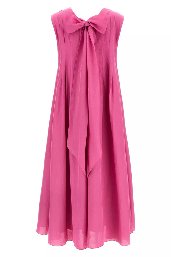 Cotton and ramie Piega dress