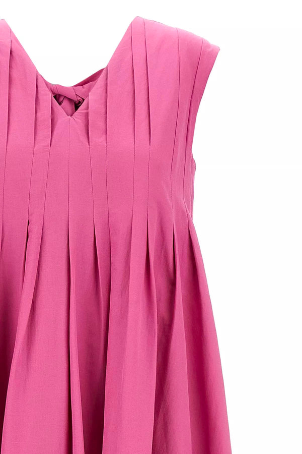 Cotton and ramie Piega dress