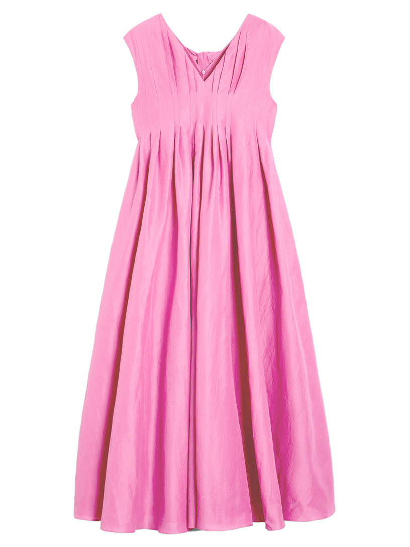 Fulvia dress in printed twill