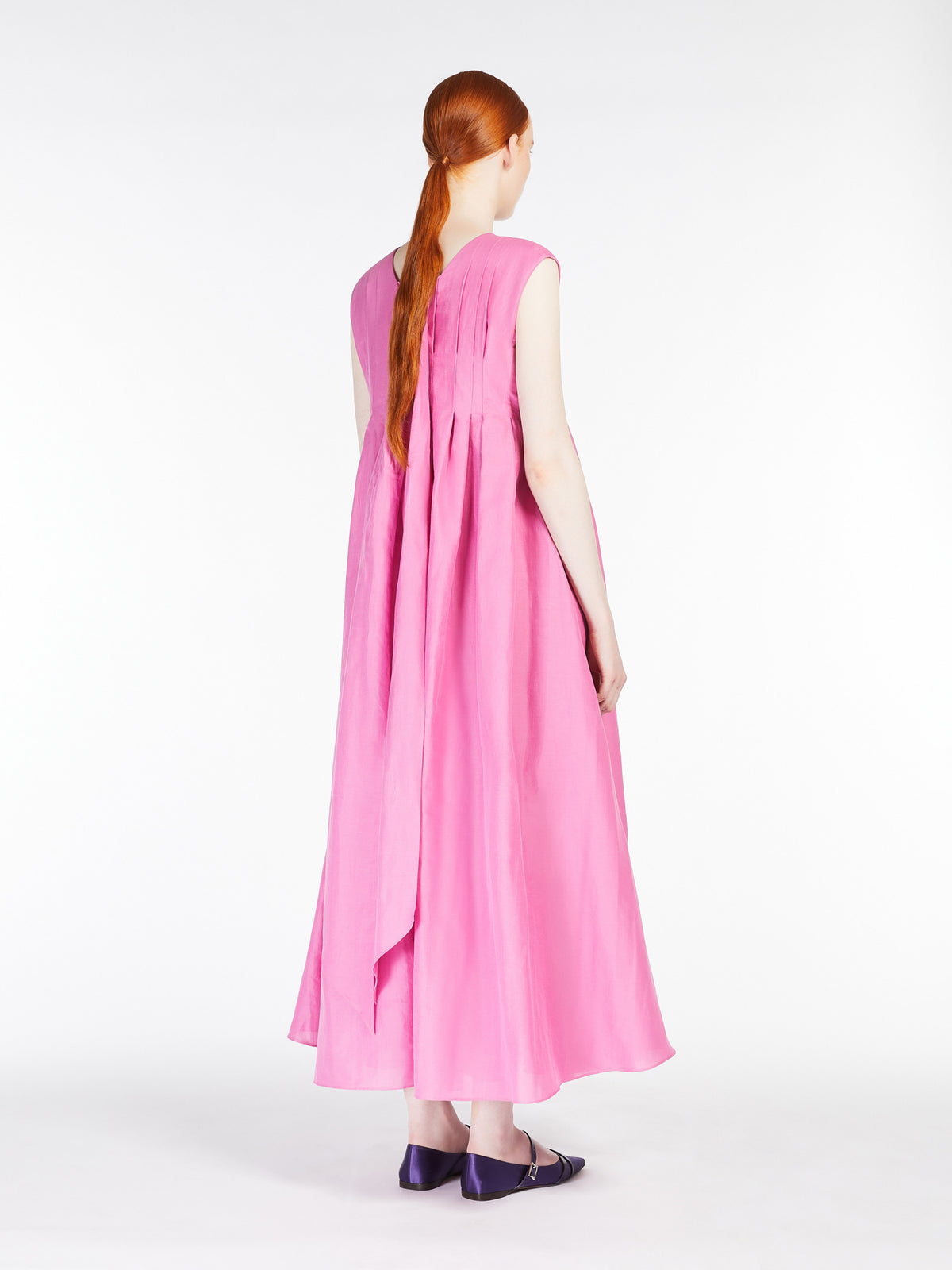 Fulvia dress in printed twill