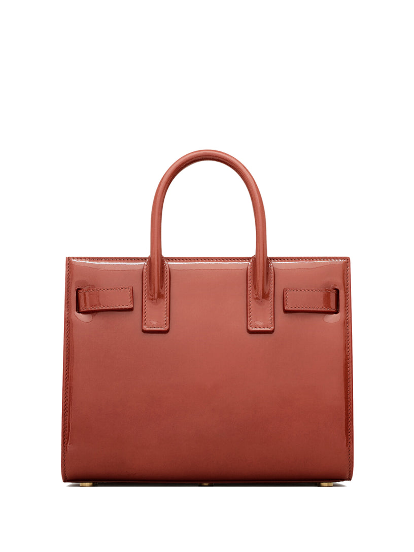 Sac de jour in patent leather - nano