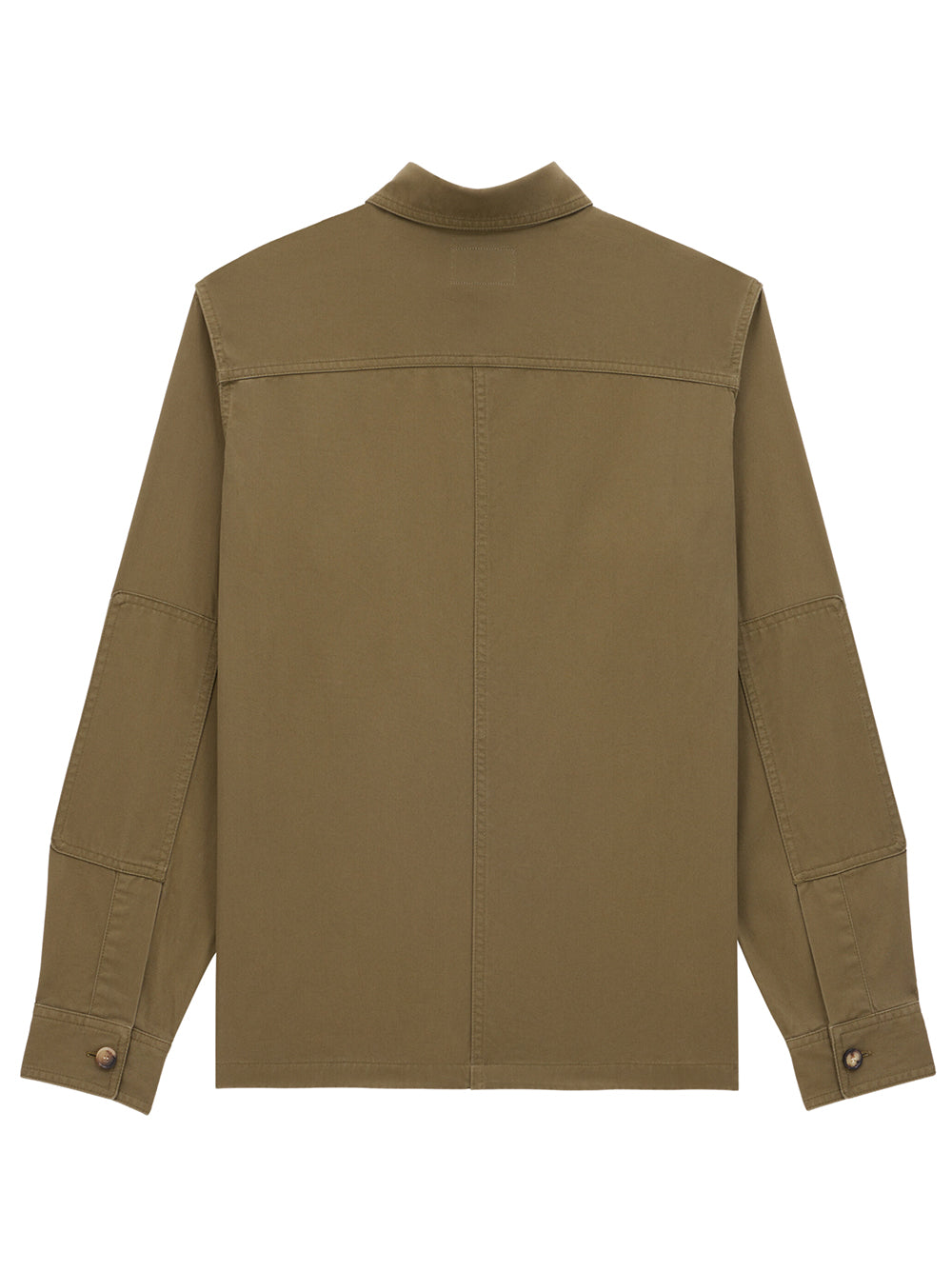 Overshirt in cotton twill