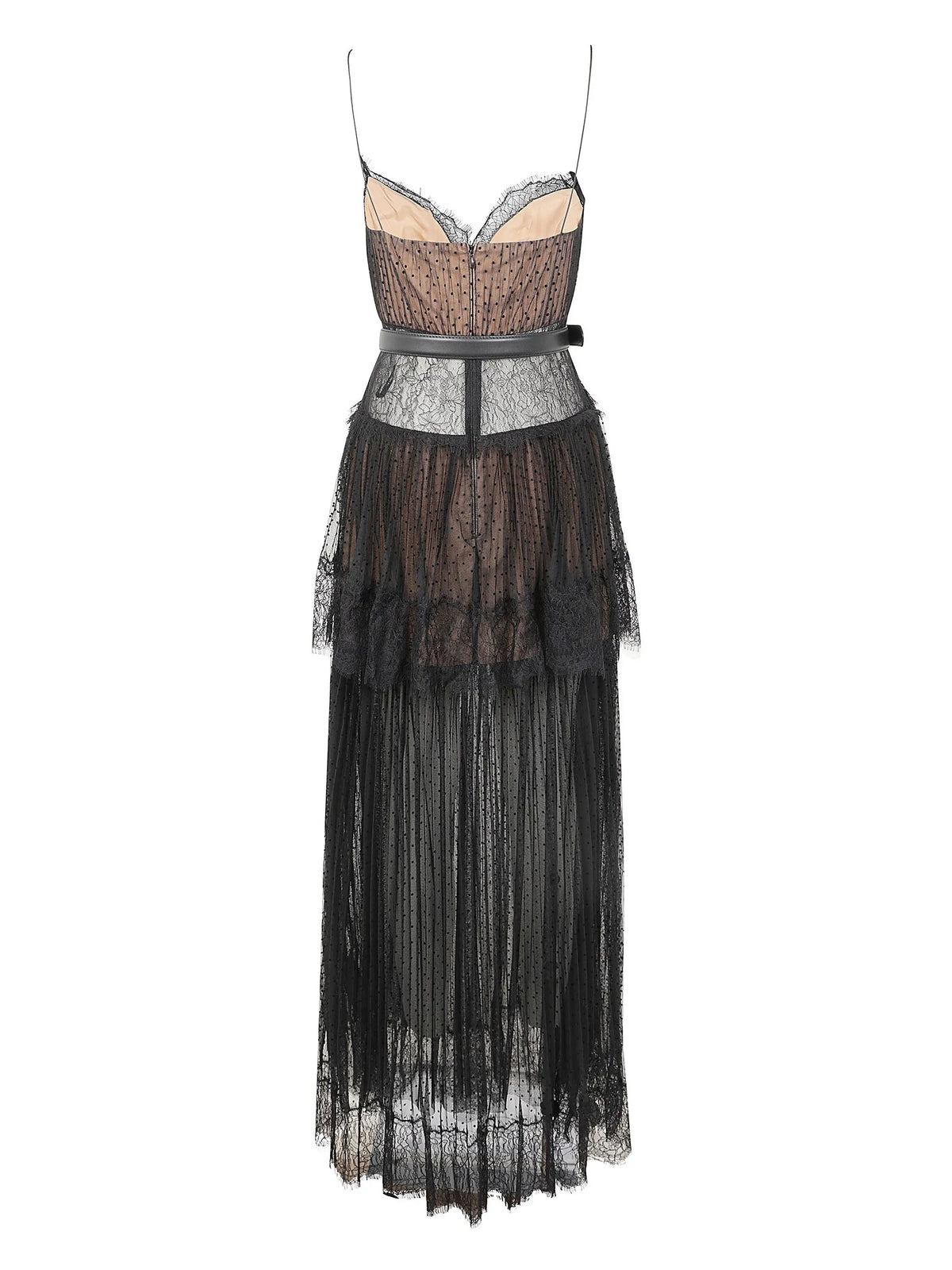 Mesh maxi dress