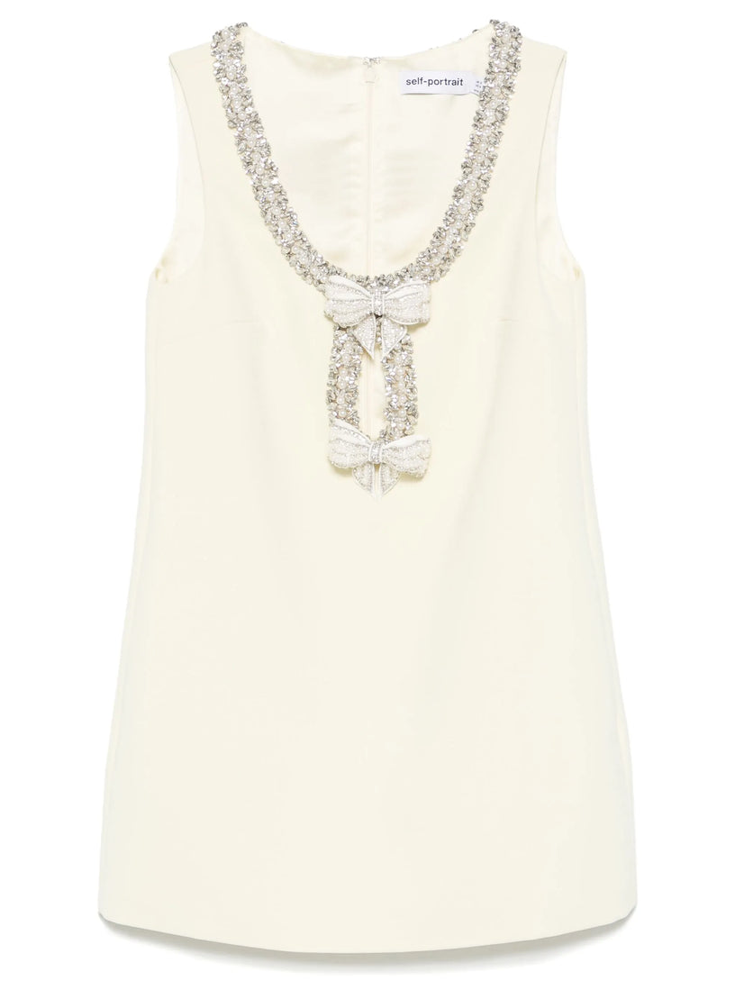 Bow mini dress