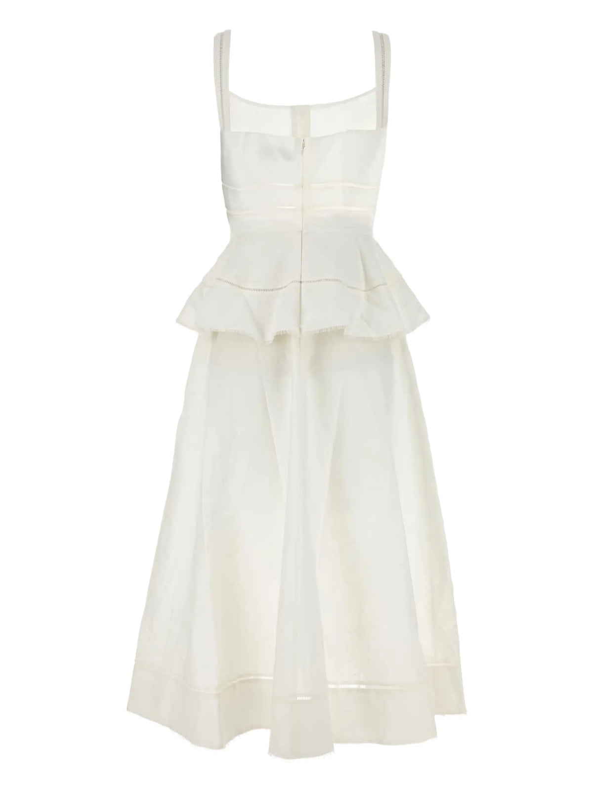 Peplum Midi Dress