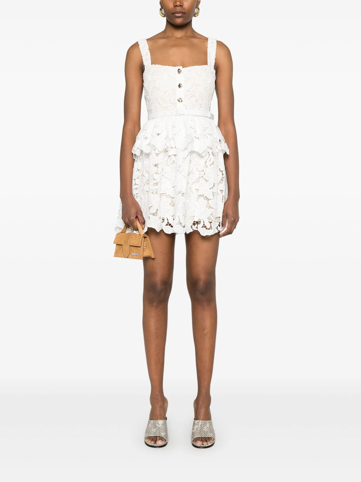 Lace mini dress