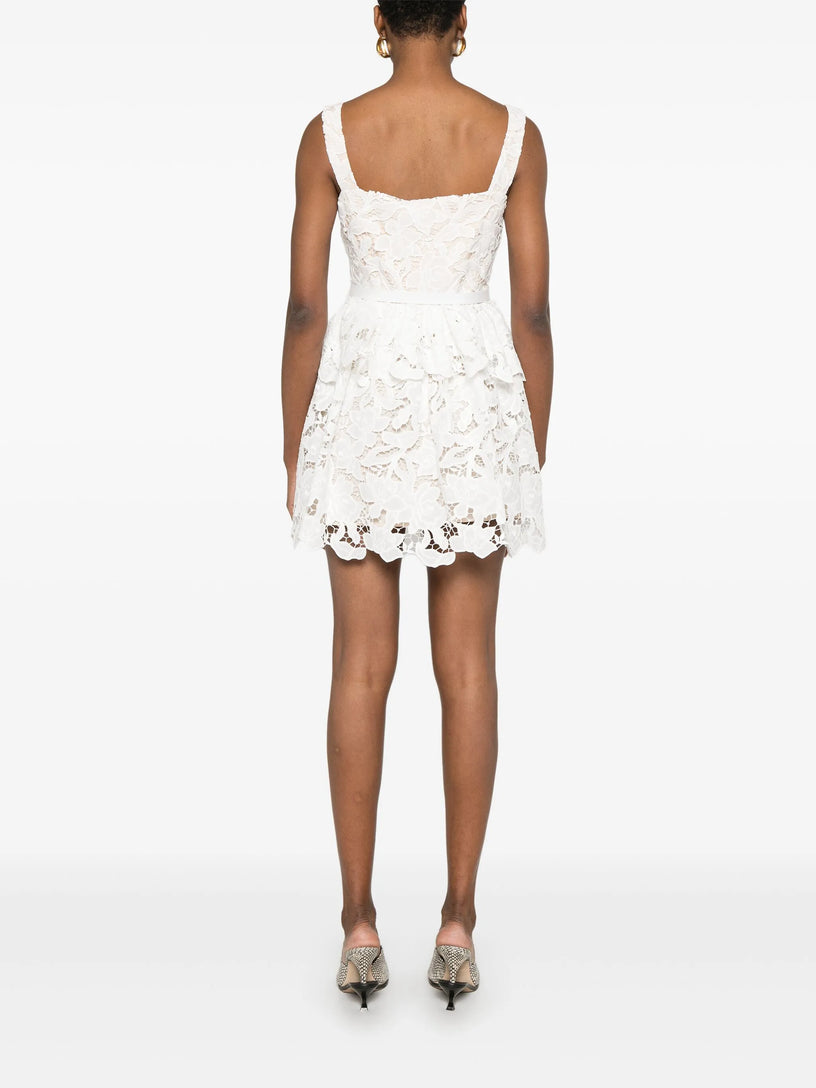 Lace mini dress