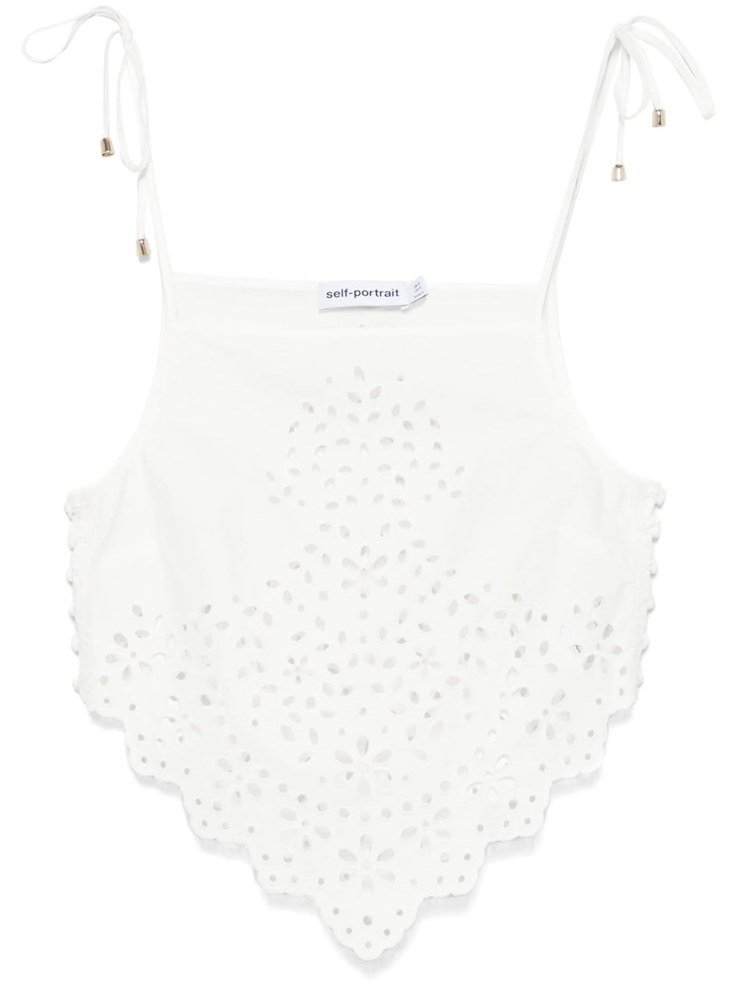 Embroidered top
