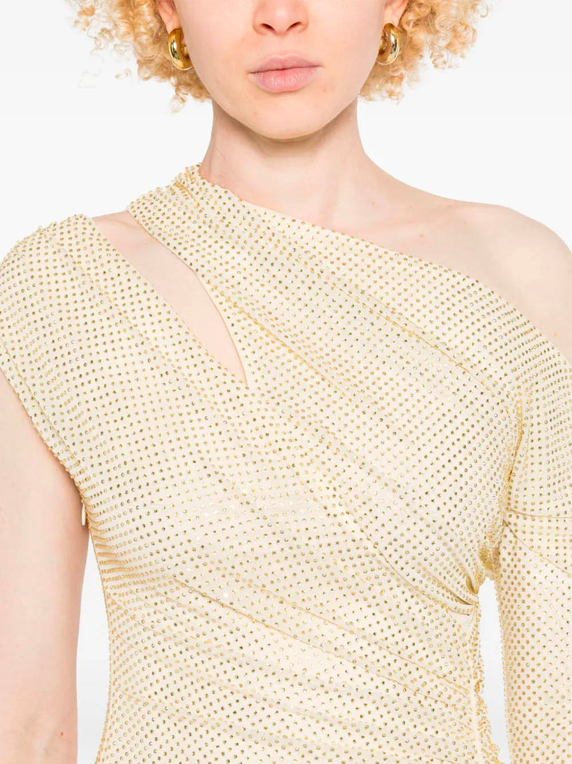 Rhinestone midi dress