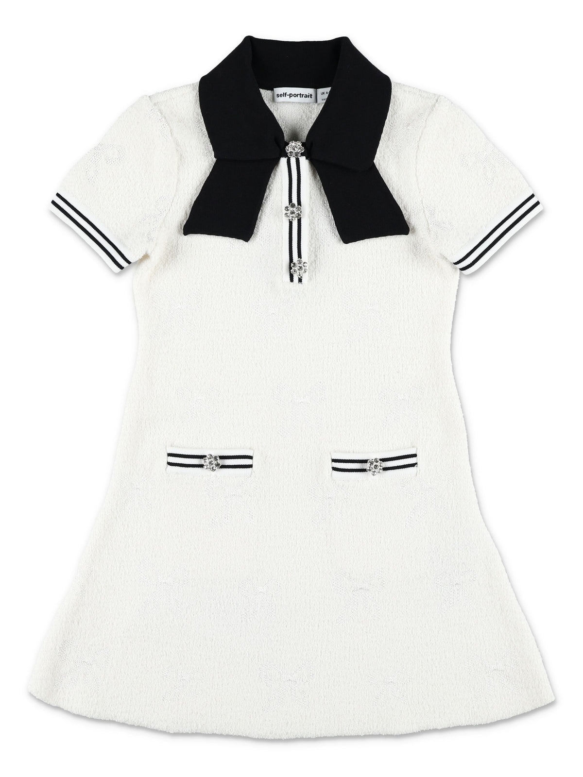 Jacquard knit dress