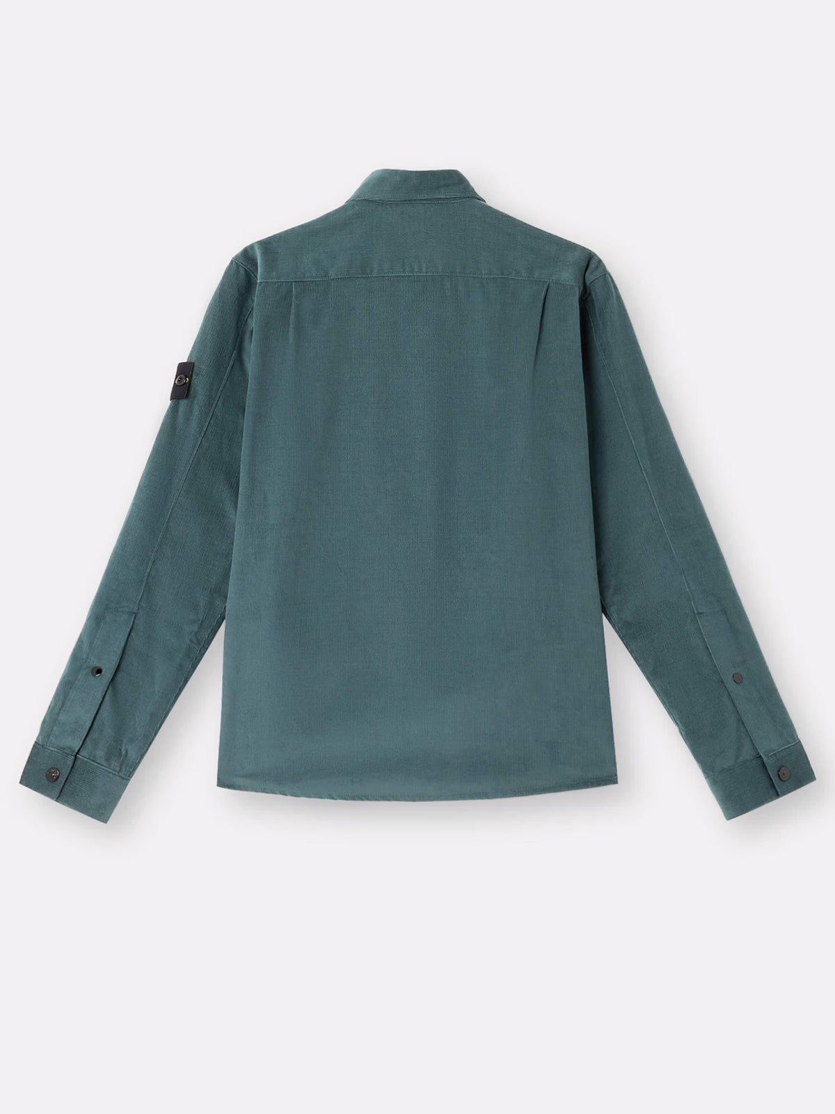 Overshirt with snap fastening
