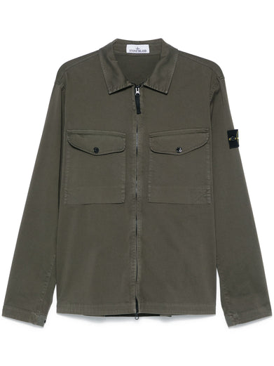 Overshirt with Zip Fastening