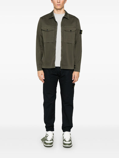 Overshirt with Zip Fastening