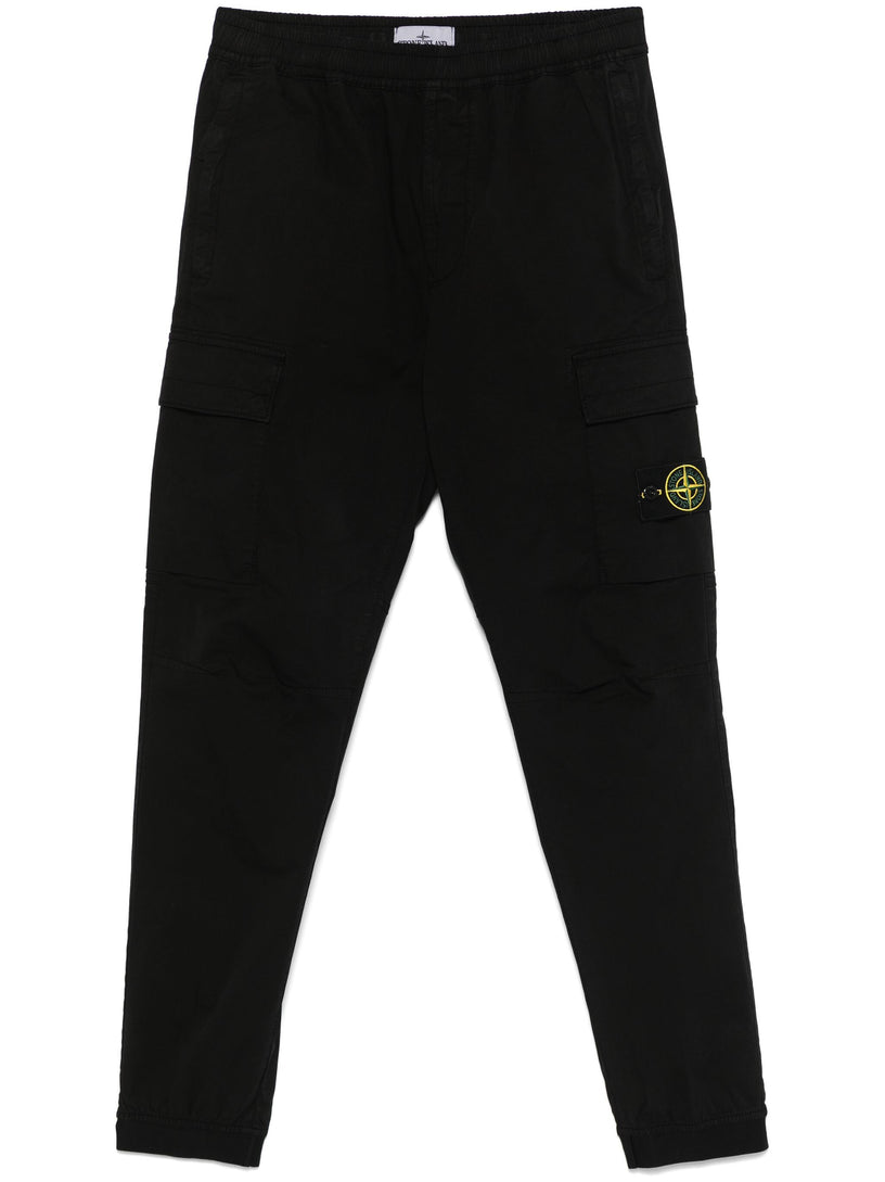 Jogger cargo trousers with tapered leg