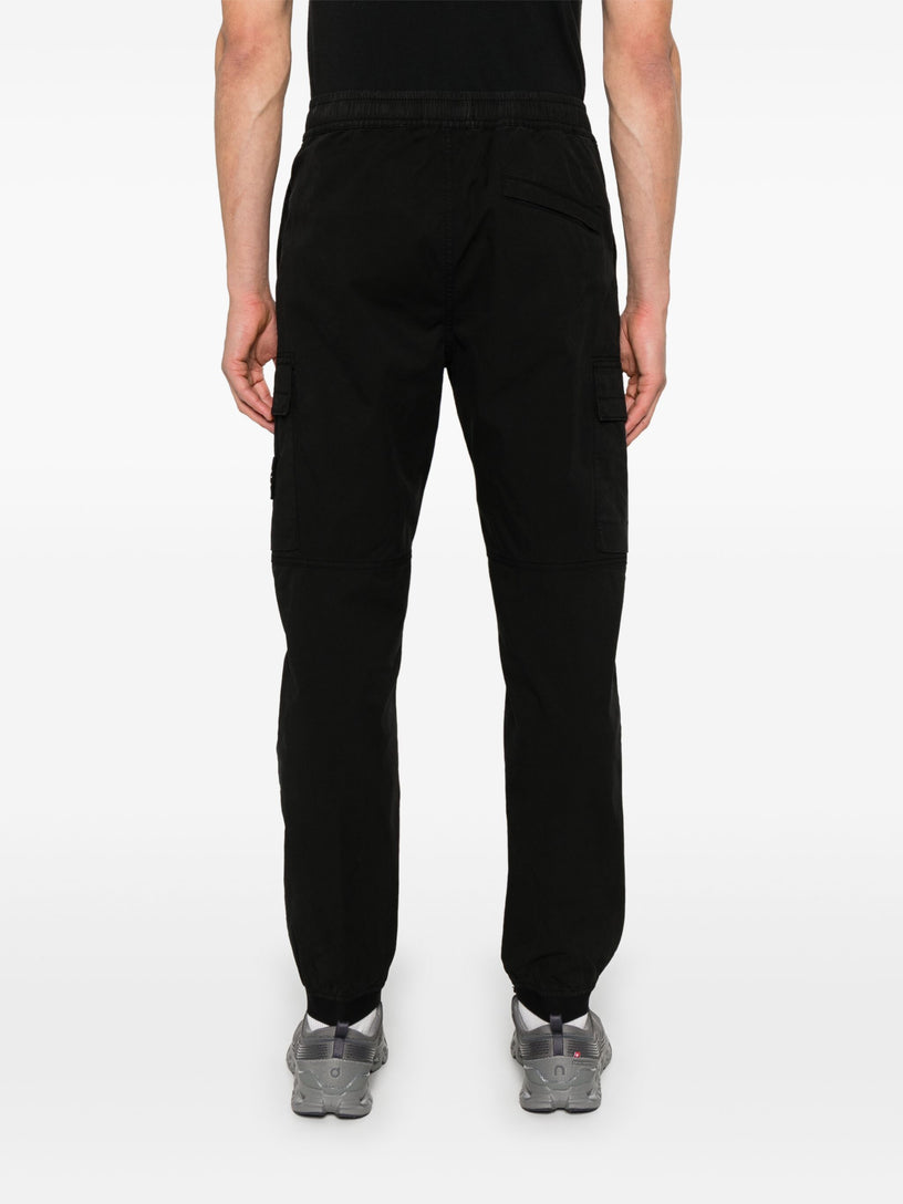Jogger cargo trousers with tapered leg