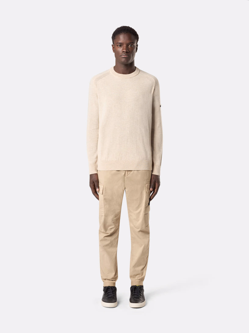 Jogger cargo trousers with tapered leg