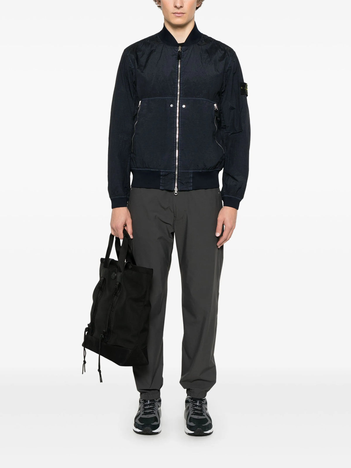 S0020 NYLON METAL WATRO-TC IN ECONYL® Bomber Jacket