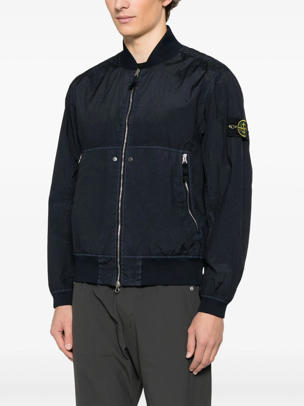 S0020 NYLON METAL WATRO-TC IN ECONYL® Bomber Jacket