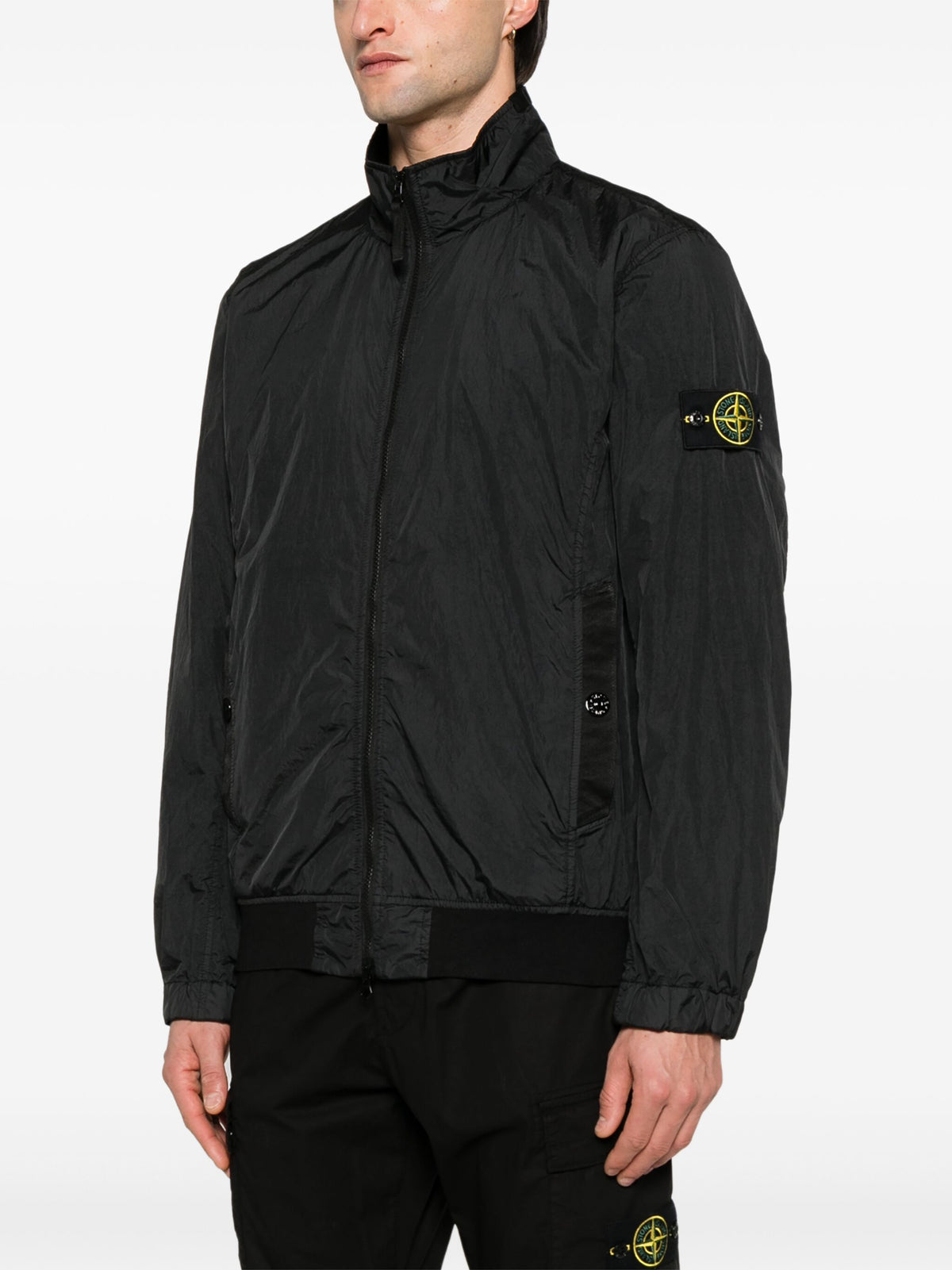 Garment dyed crinkle reps ny jacket