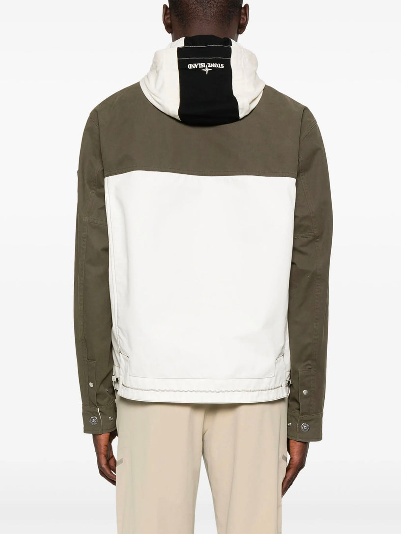 Resin coated canvas jacket