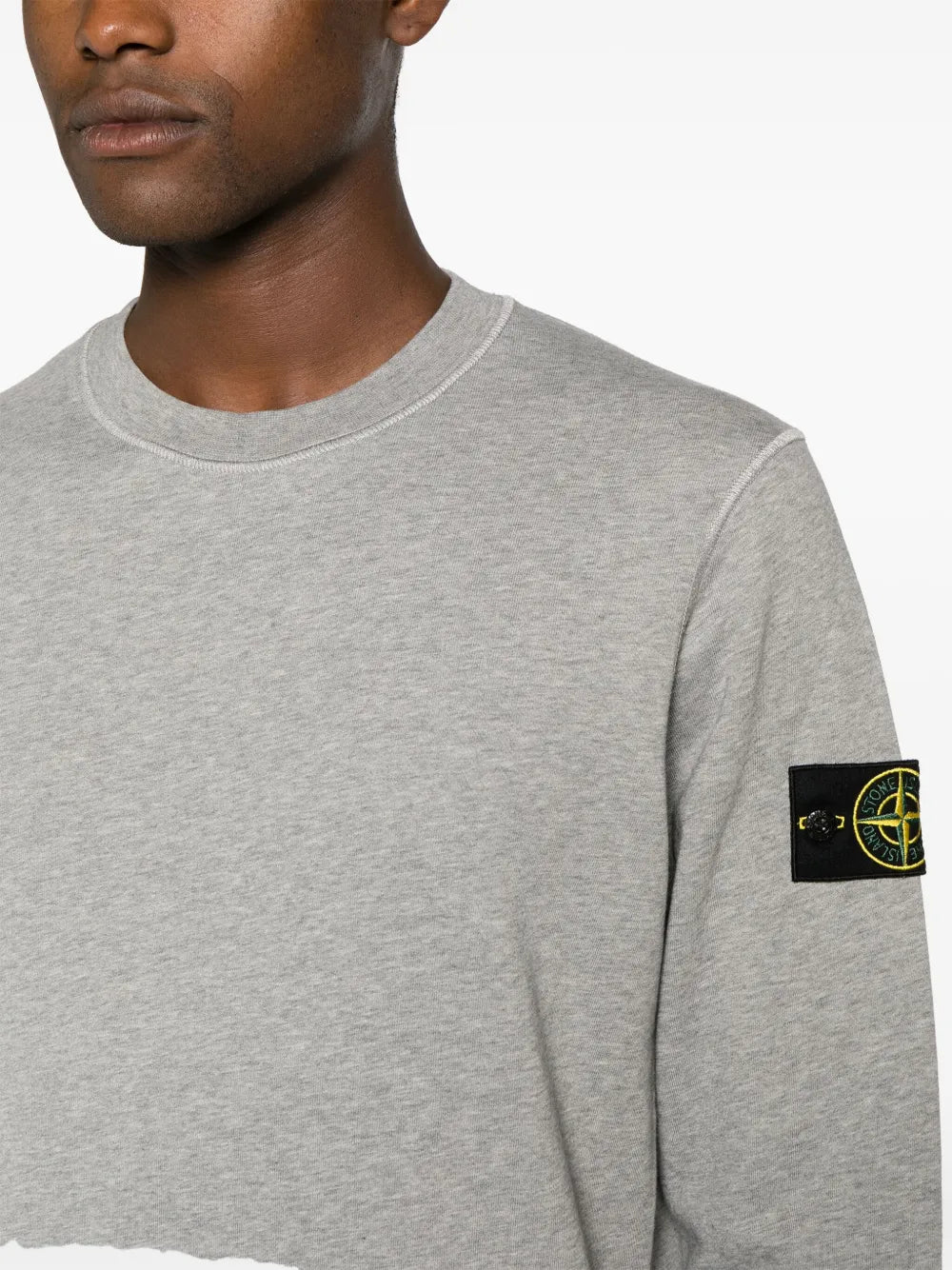 Cotton fleece sweatshirt