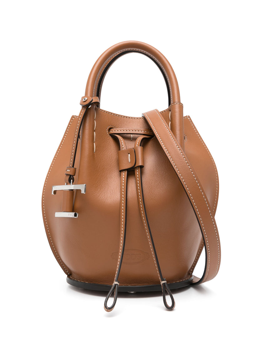 Mini Leather Bucket