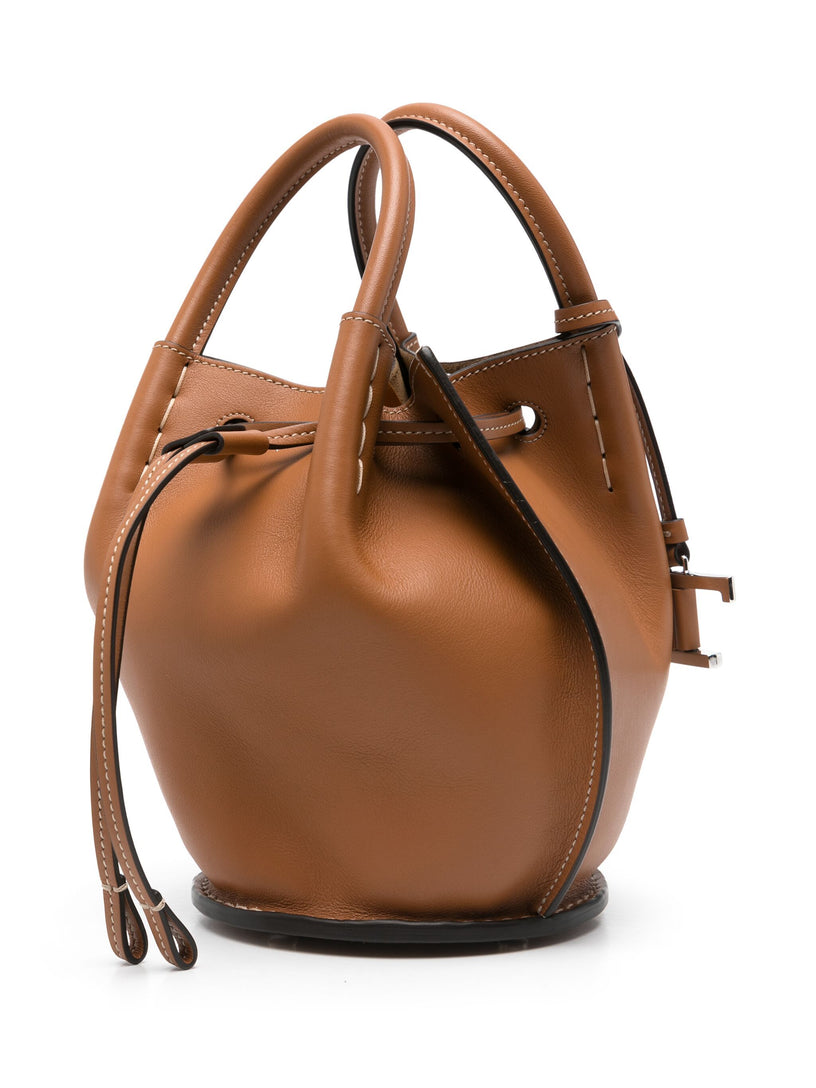 Mini Leather Bucket