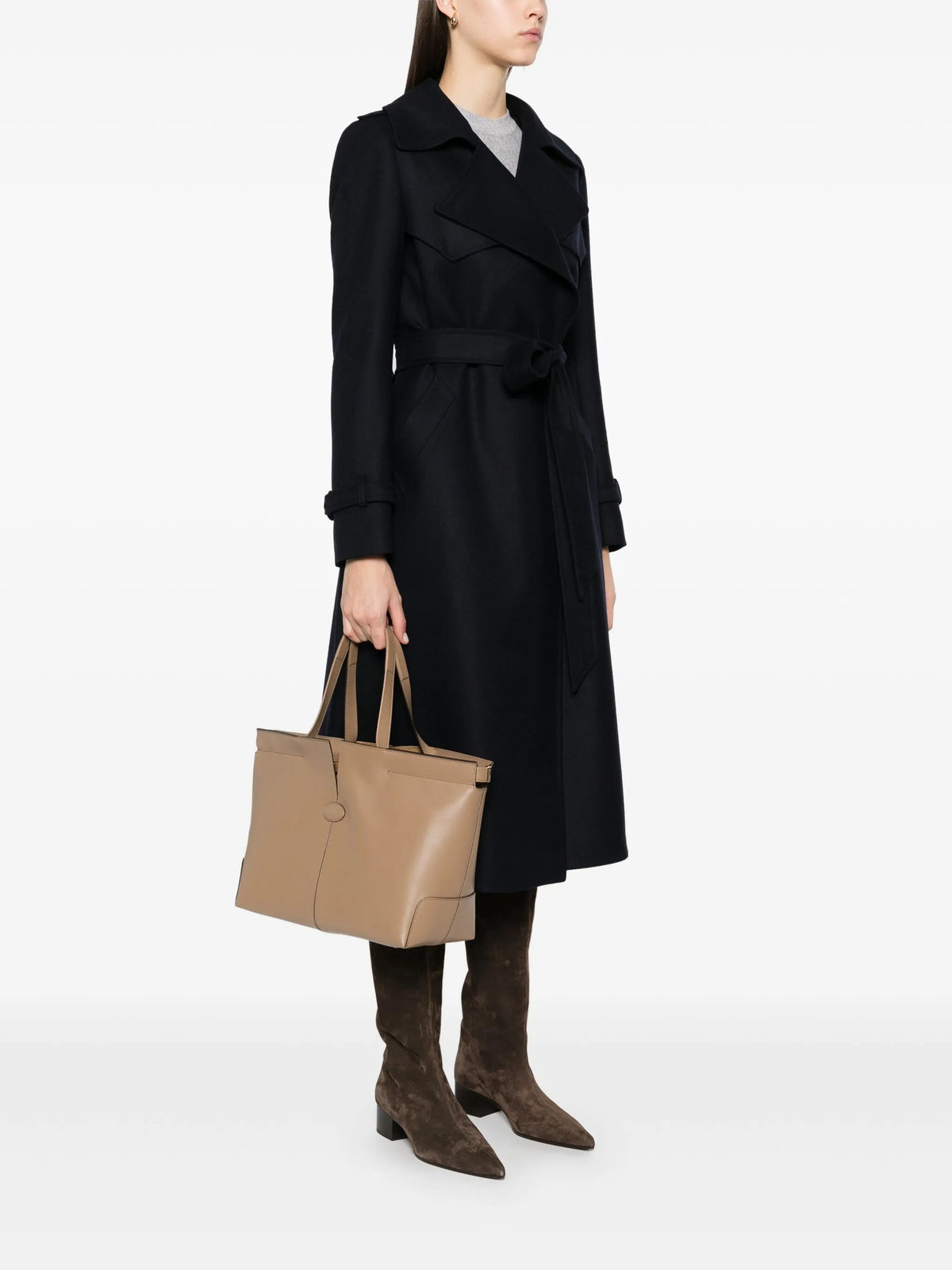 Tod's Di Bag Folio in Leather Medium-Small