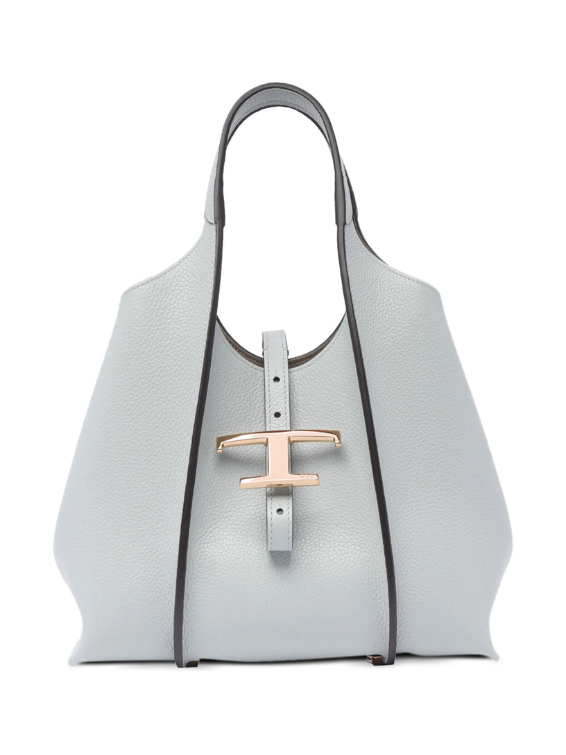 T Timeless Shopping Bag in Leather Mini