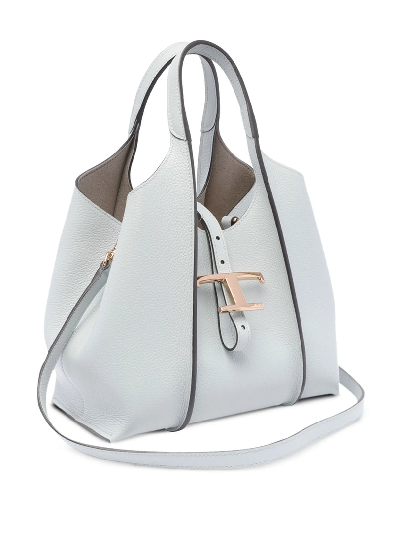 T Timeless Shopping Bag in Leather Mini